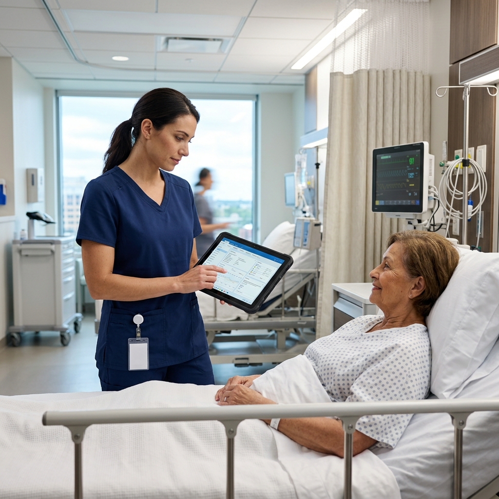 Automated hospital infrastructure and telemedicine systems